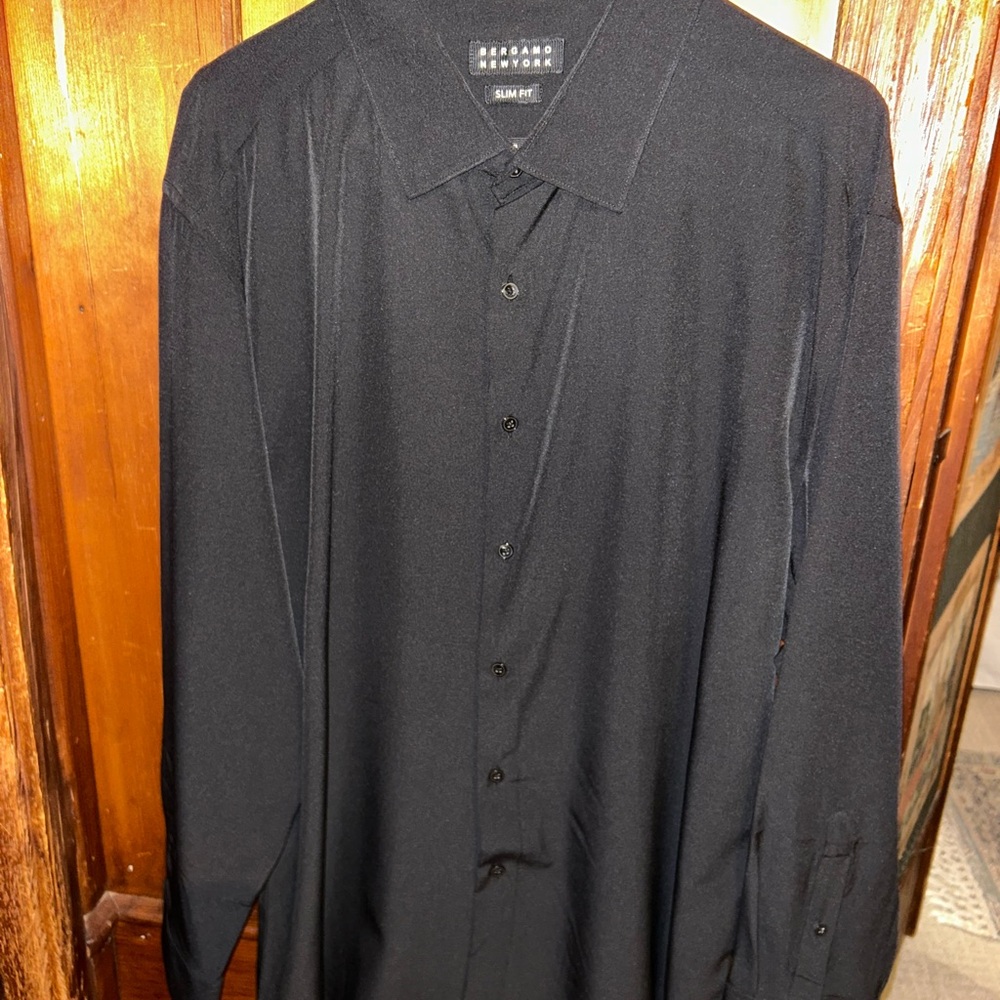 Black Button-Up Shirt